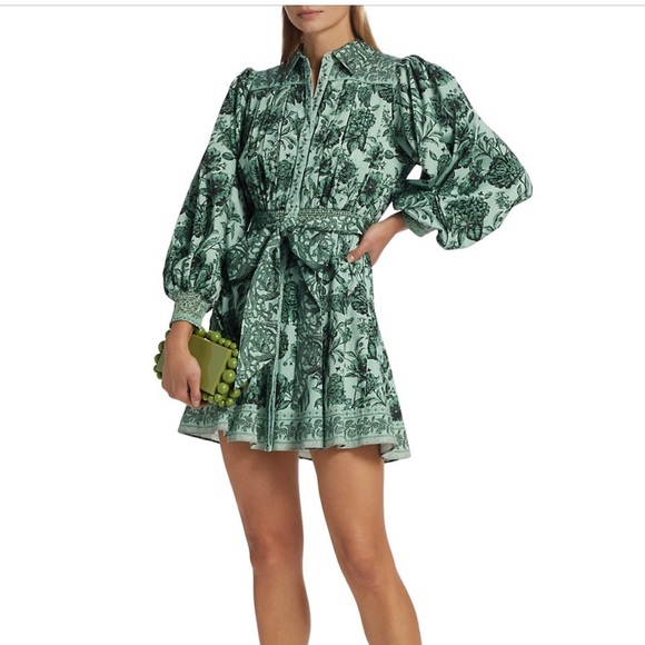 Alice + Olivia Dresses & Skirts - Alice + Olivia Tiffie Floral Belted Minidress size 4 new with tags
